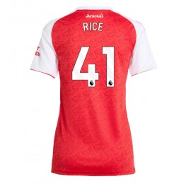 Arsenal Declan Rice #41 Thuis tenue Dames 2025-26 Korte Mouw